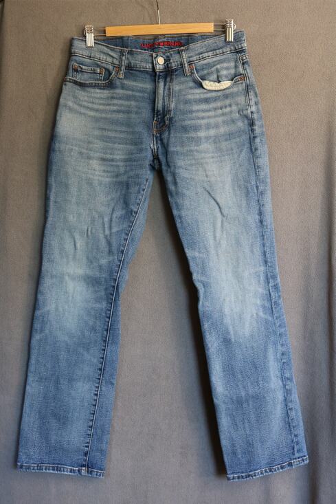 Lucky Brand Other - LUCKY BRAND Jeans Mens 29x32 Solid Wash Denim Straight Leg Blue Denim Character